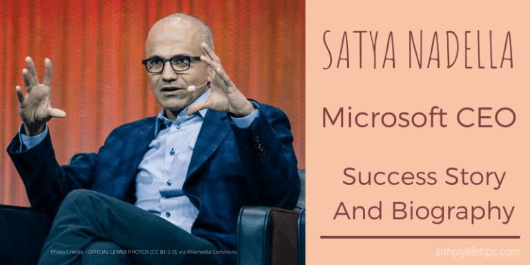 Satya Nadella Microsoft CEO Success Story – Biography, Education ...