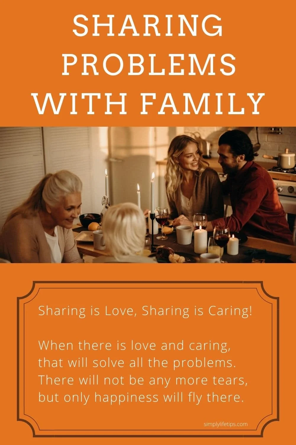 Sharing Problems With Family Is Important For Happiness 3 Sharing Problems With Family