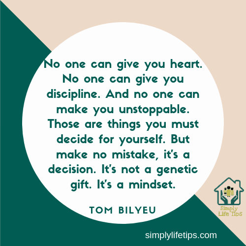 Transform Your Mindset: 10 Simple Steps To Mastering Your Mindset 3 Tom Bilyeu Mindset Quote