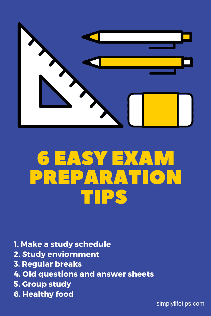 Exam preparation tips