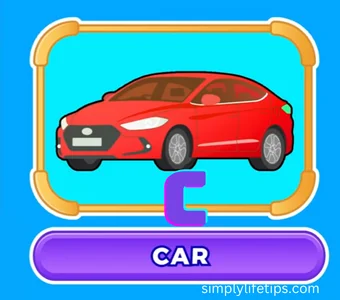 Vehicle Names And Sounds A To Z - Alphabet For Kids 5 Car