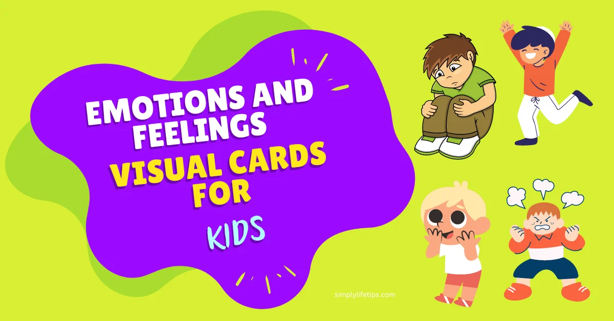 Emotions And Feelings Visual Cards