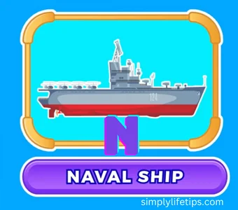 Vehicle Names And Sounds A To Z - Alphabet For Kids 16 Naval Ship