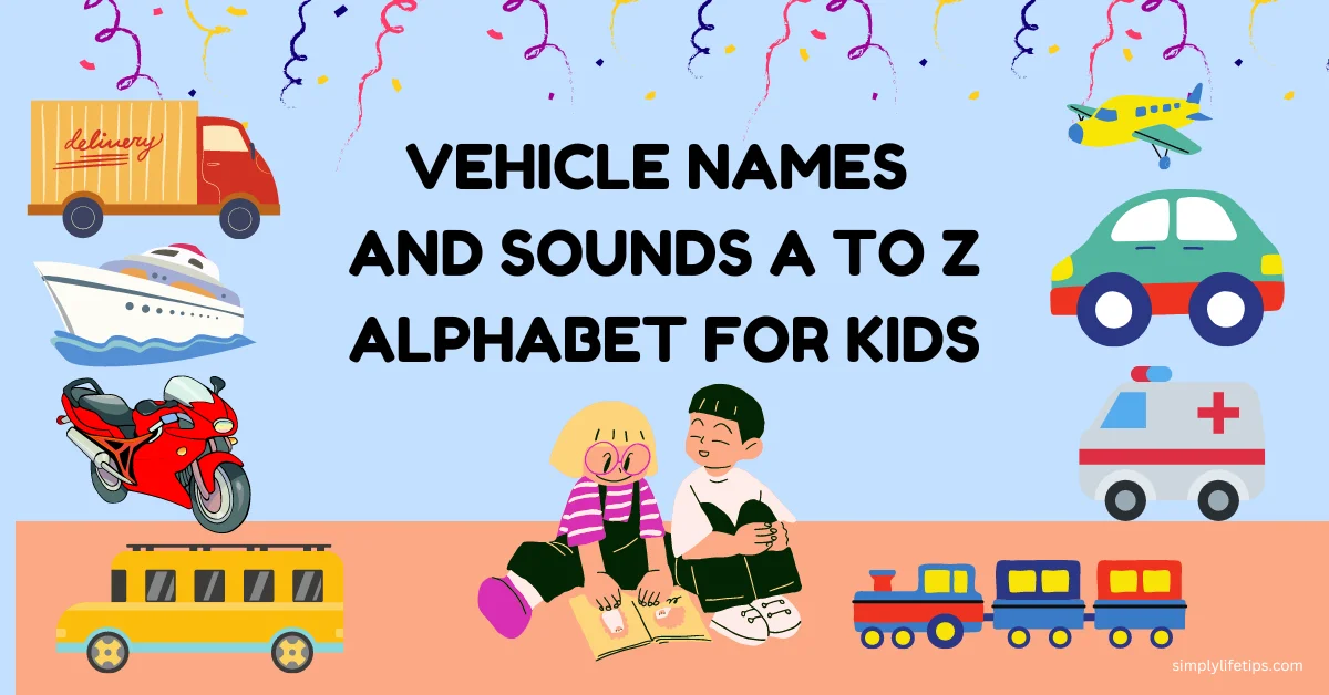 Vehicle Names And Sounds