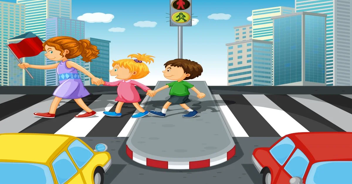 Road Safety And Traffic Rules For Kids Learning