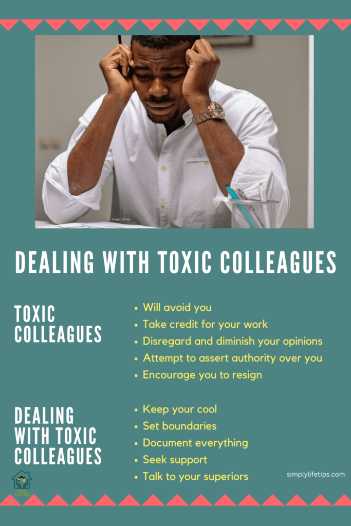 Toxic Colleagues And Dealing With Toxic Colleagues