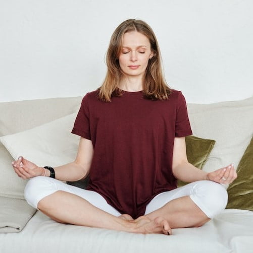 Essential Self-Care Tips For Moms To Boost Well-Being 7 Woman Meditation