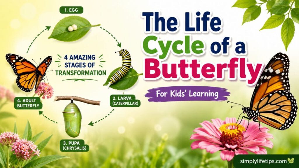 life cycle of a butterfly featured image