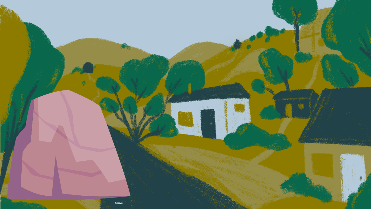 The Heavy Stone: A Moral Story Of Teamwork And Kindness