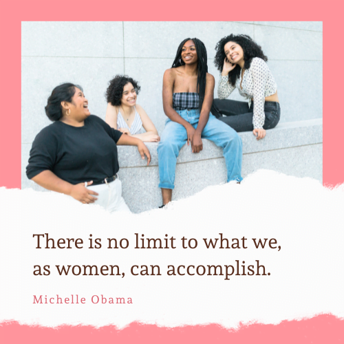The Power Of Womanhood: The Unstoppable Force 4 Women Quote Michelle Obama