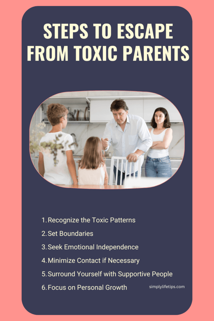 How To Escape From Toxic Parents And Build A Healthy Life 3 Steps To Escape From Toxic Parents