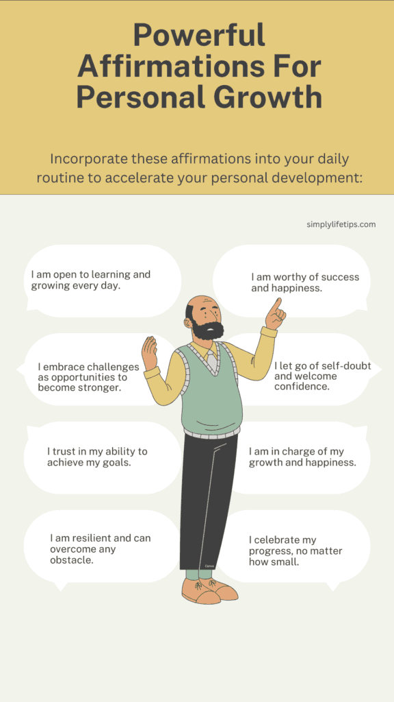 Powerful Affirmations For Personal Growth: Unlock Your Potential 4 Powerful Affirmations For Personal Growth
