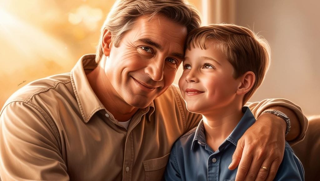 Lessons from Fathers: Smallest Habits Prepared for the Biggest Opportunity 3 Father and son bond
