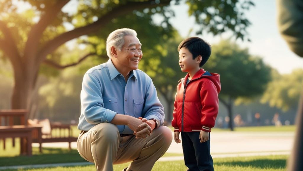 Wisdom from Grandparents | Heartfelt Wisdom to the Modern Generation 3 Grandfather talking to young boy