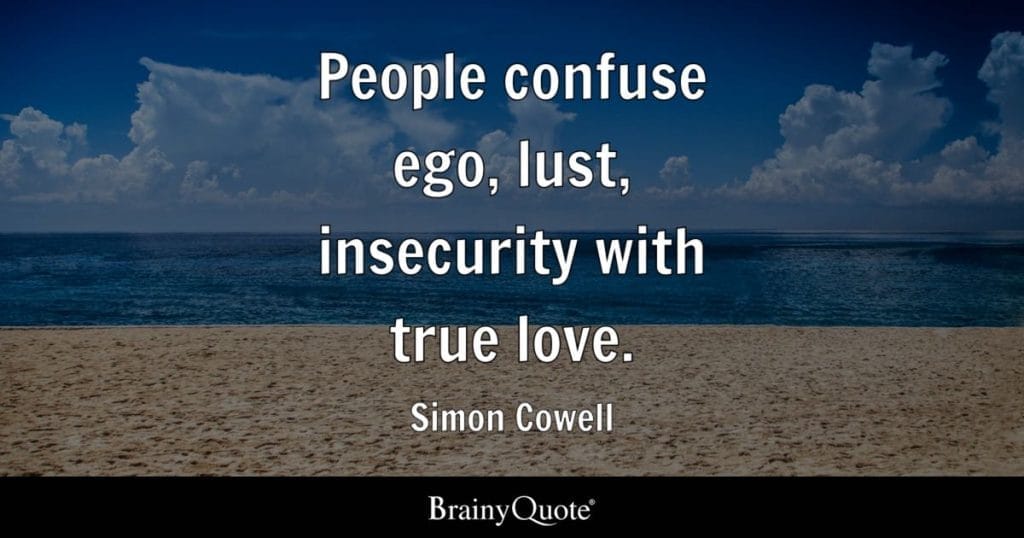 Simon Cowell True Love Quote