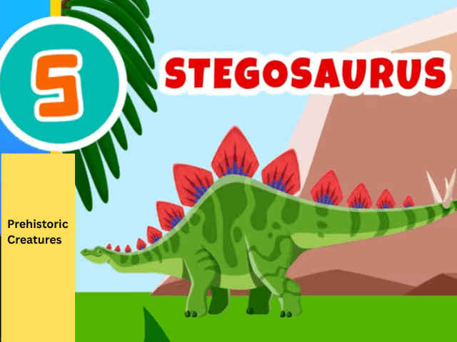 Discover the Amazing World of Prehistoric Creatures: Giants, Flyers, and Ocean Kings 21 Stegosaurus