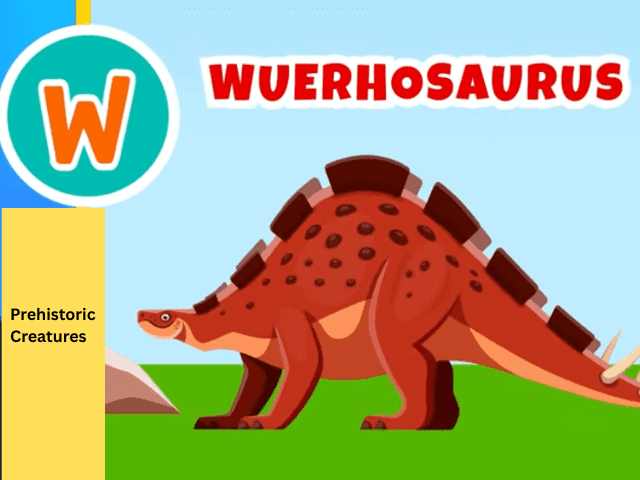 Discover the Amazing World of Prehistoric Creatures: Giants, Flyers, and Ocean Kings 25 Wuerhosaurus