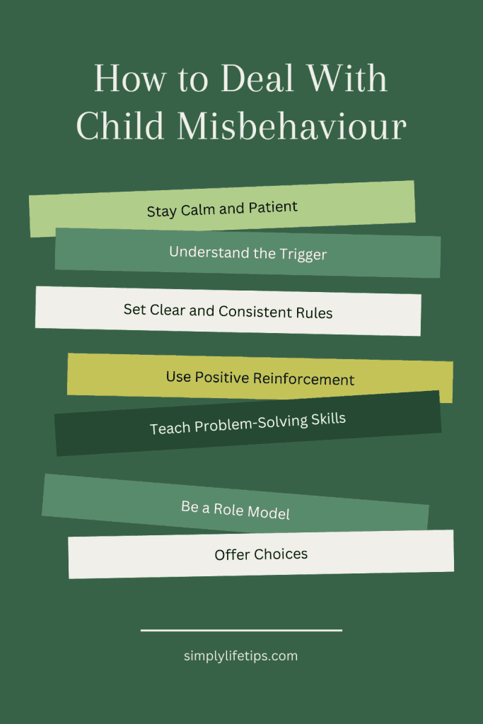 How to Deal With Child Misbehaviour