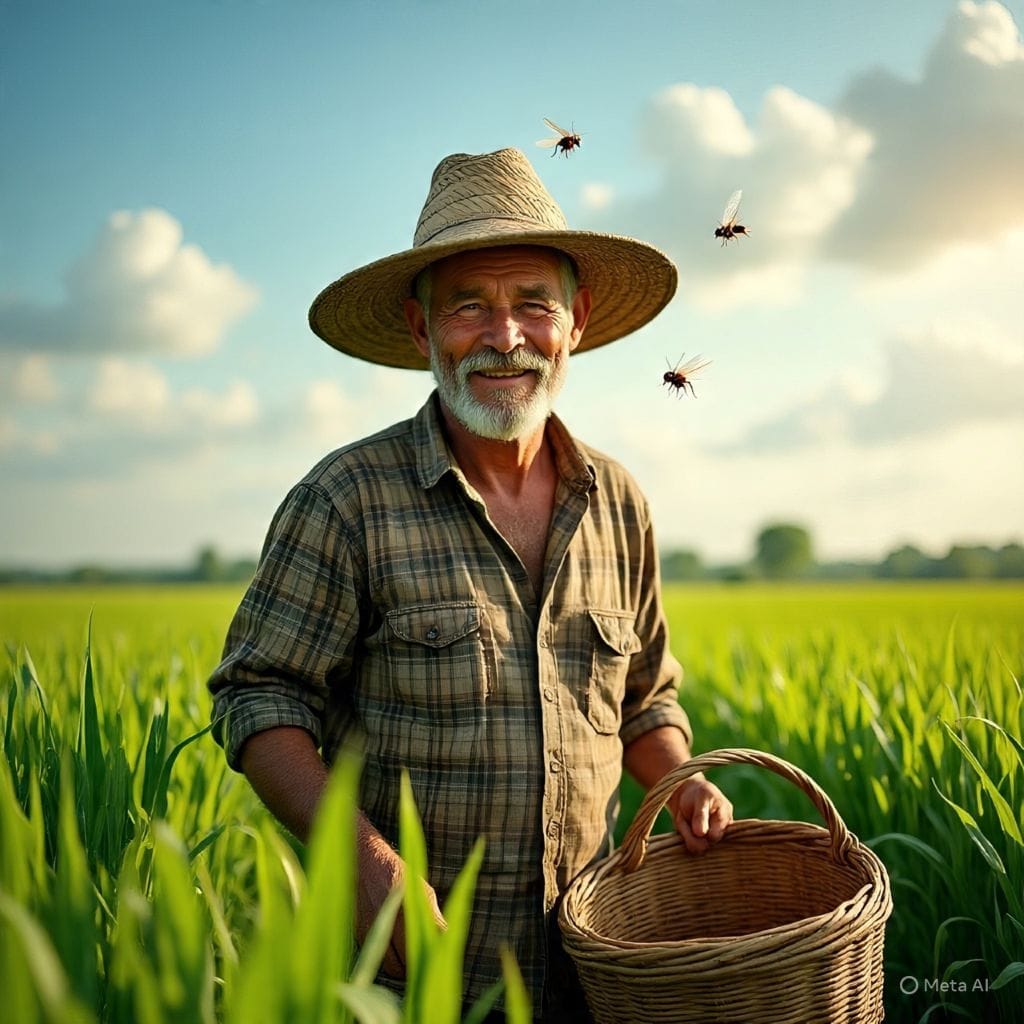Choosing Safety Over High Risk – Why Smart Choices Protect Your Future 3 Farmer and flies