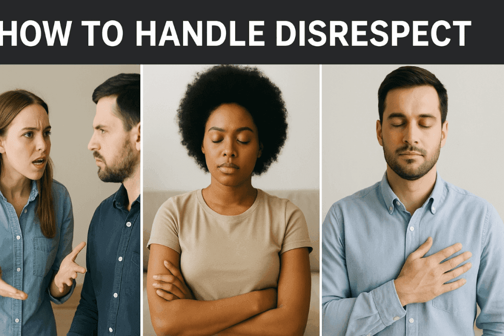 How to Handle Disrespect: 5 Powerful Ways to Protect Your Peace 5 How to Handle disrespect