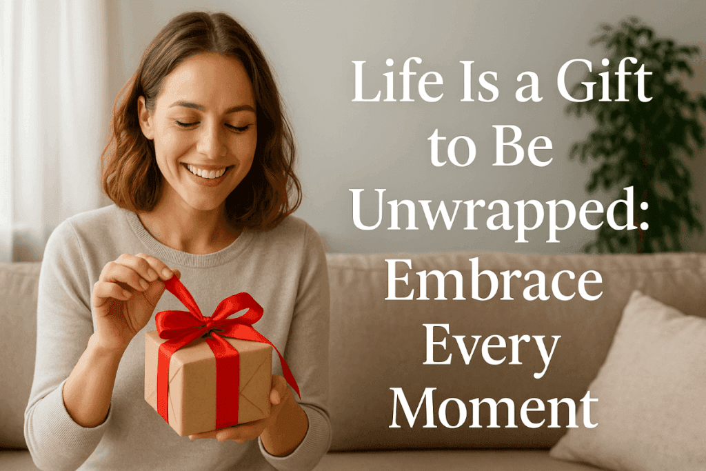 Life Is a Gift to Be Unwrapped: Embrace Every Moment 4 Life Is a Gift