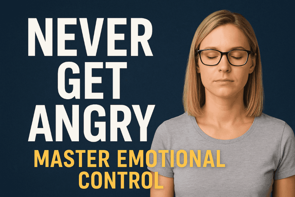 Never Get Angry