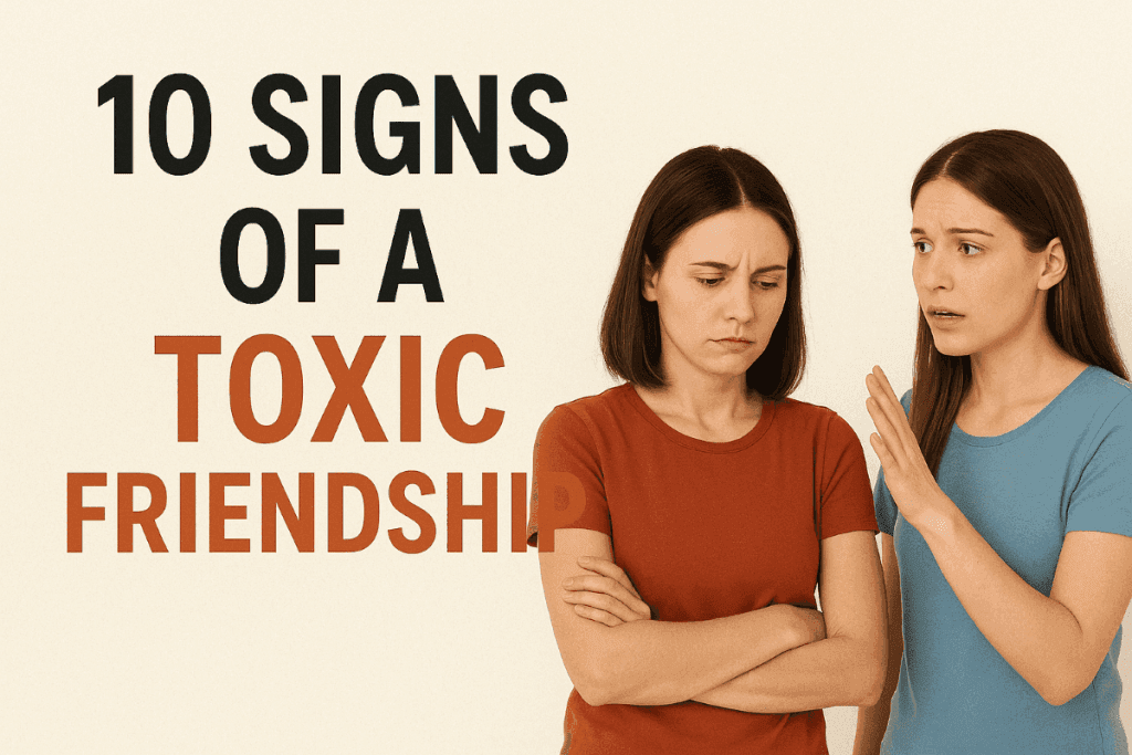 Clear Signs of a Toxic Friendship