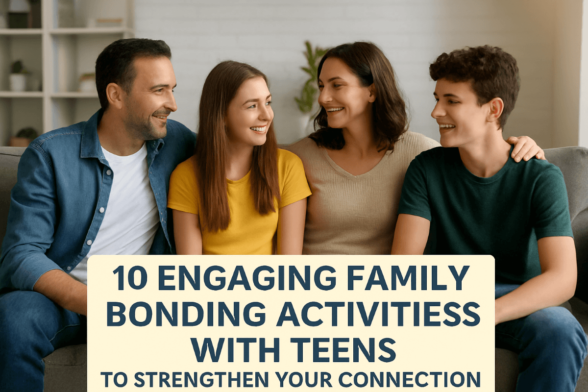 10 Engaging Family Bonding Activities With Teens To Strengthen Your Connection