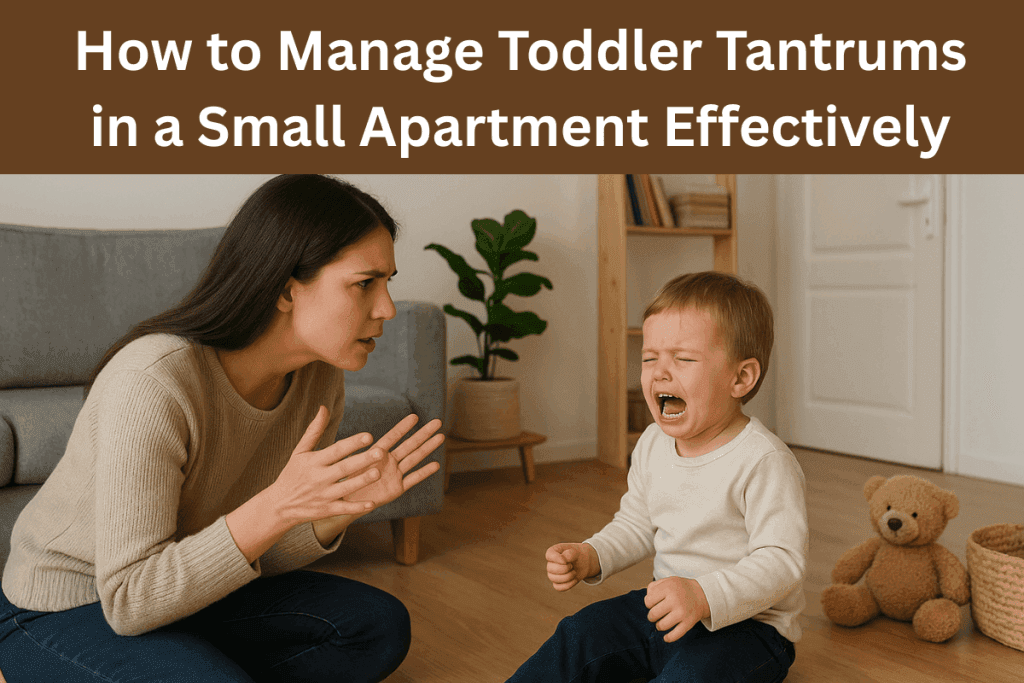 Manage Toddler Tantrums in a Small Apartment