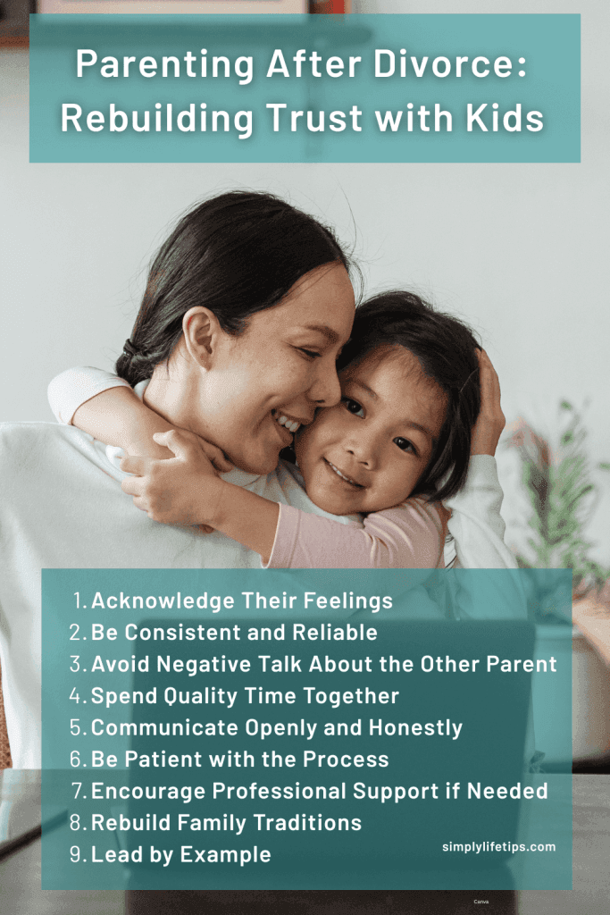 Parenting After Divorce Tips