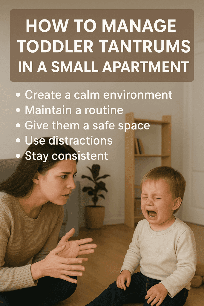 How to Manage Toddler Tantrums in a Small Apartment Effectively 3 Tips to Manage Toddler Tantrums in a Small Apartment