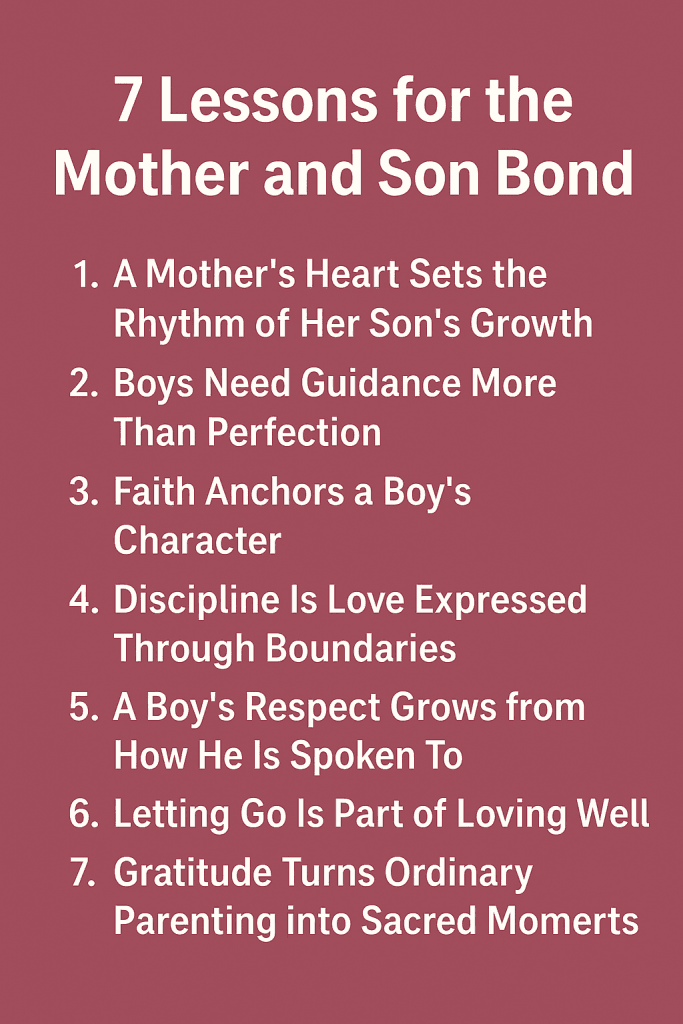 The Power of the Mother and Son Bond | What Your Son Needs Most from You 4 7 Heartfelt Lessons About the Mother and Son Bond
