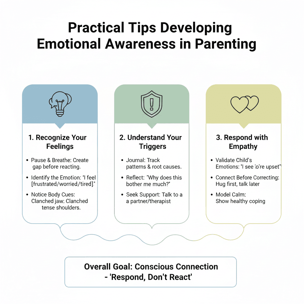Practical Tips for Emotional Awareness in Parenting