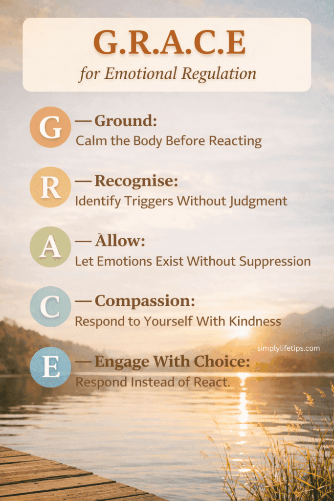 GRACE Method for Emotional Healing | Learning to Respond Instead of React 3 GRACE Method
