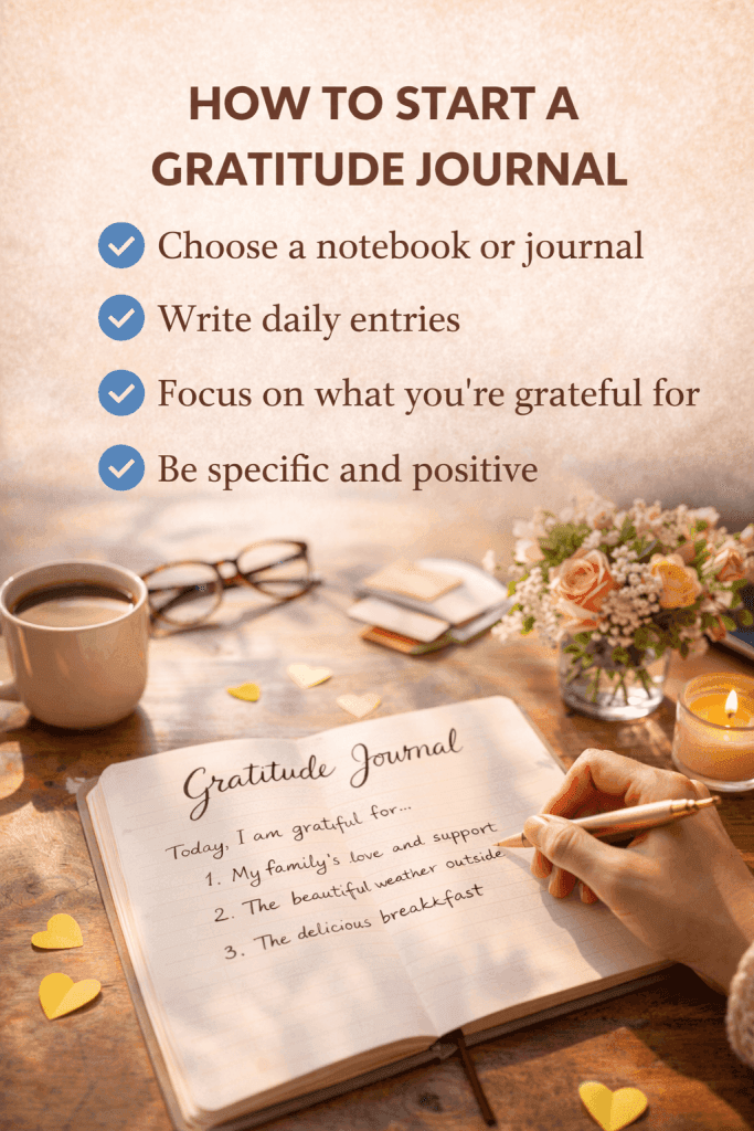 How to Start a Gratitude Journal
