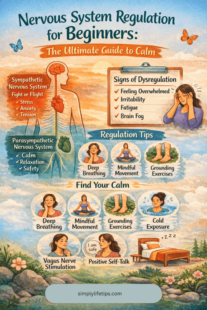 Nervous System Regulation for Beginners: The Ultimate Guide to Calm 3 Nervous System Regulation Guide