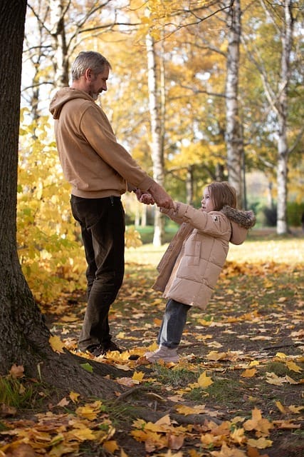 Fathers Impact on Child Development | Boost Your Child’s Academic and Emotional Growth 4 father, girl, care, love, worry, children, palm, autumn, fall, baby, child, model, nature, park, trees, leaves, family, outdoors