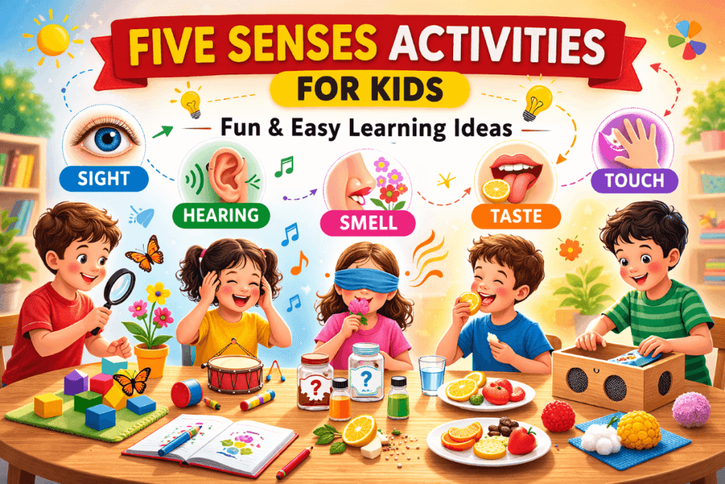 Five Senses Activities for Kids