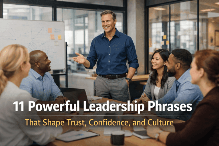 11 Powerful Leadership Phrases That Shape Trust, Confidence, And ...