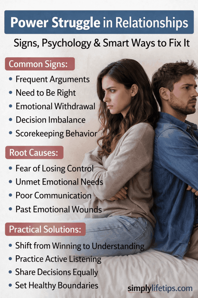 Power Struggle in Relationships | How to Restore Emotional Connection 3 Power Struggle in Relationships Explained