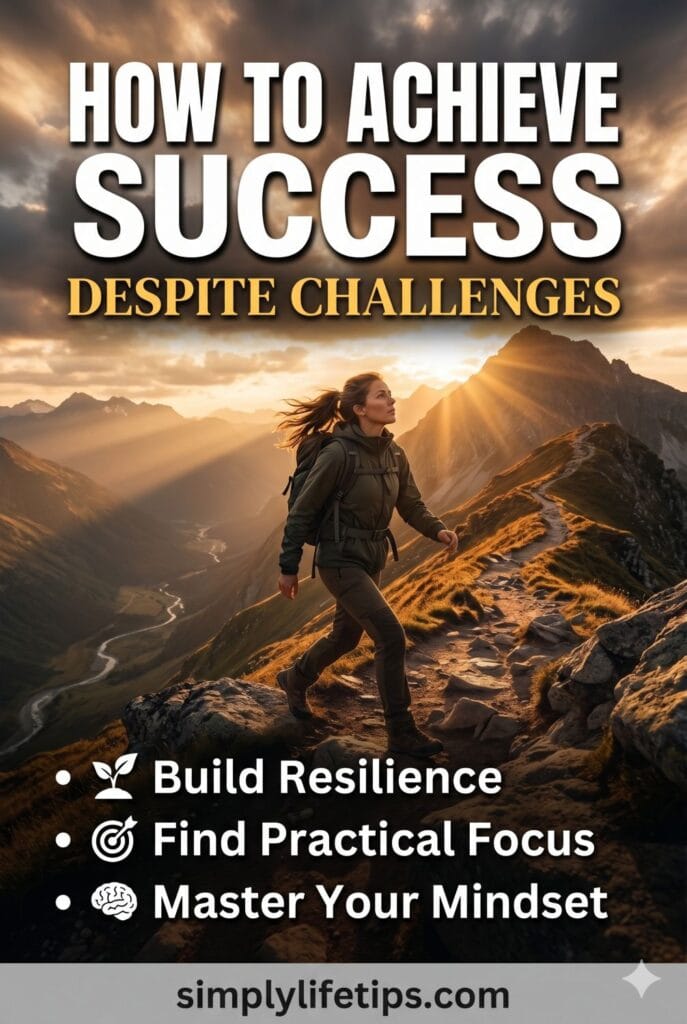 Achieving Success Despite Challenges | The Ultimate Blueprint for Resilience 3 Achieving success despite challenges Pin