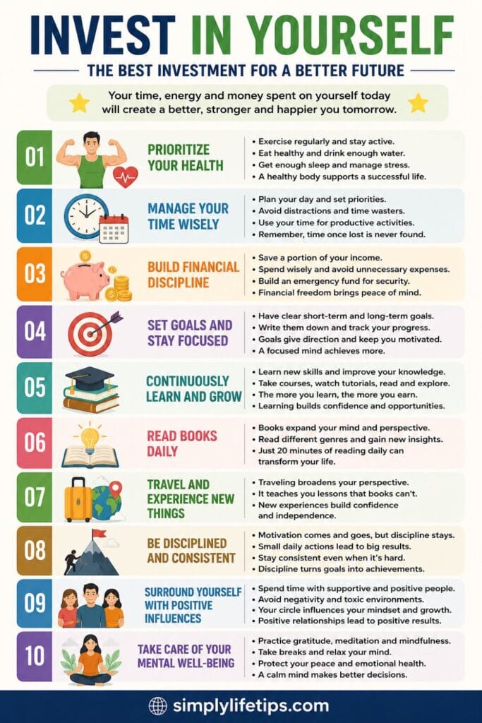 Invest in Yourself Infographic