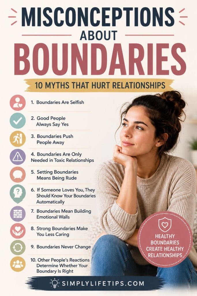 10 Misconceptions About Boundaries: Damage Relationships 3 10 Misconceptions About Boundaries