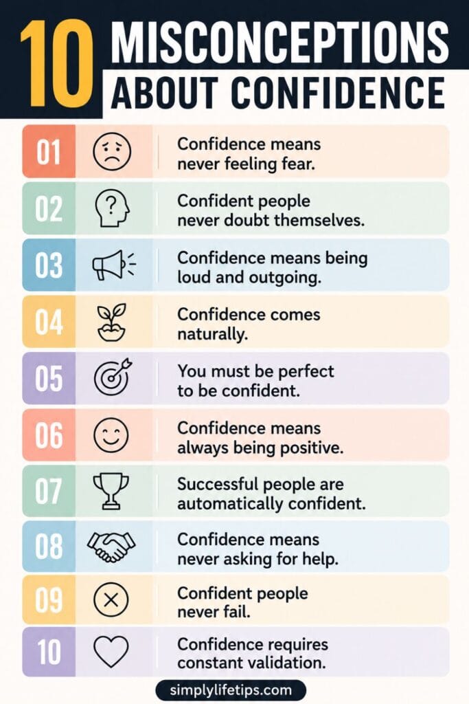 10 Misconceptions About Confidence