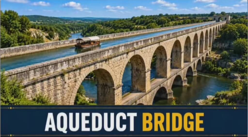 Types of Bridges For Students Learning 5 Aqueduct Bridge