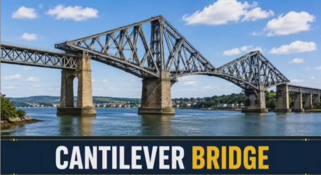 Types of Bridges For Students Learning 8 Cantilever Bridge