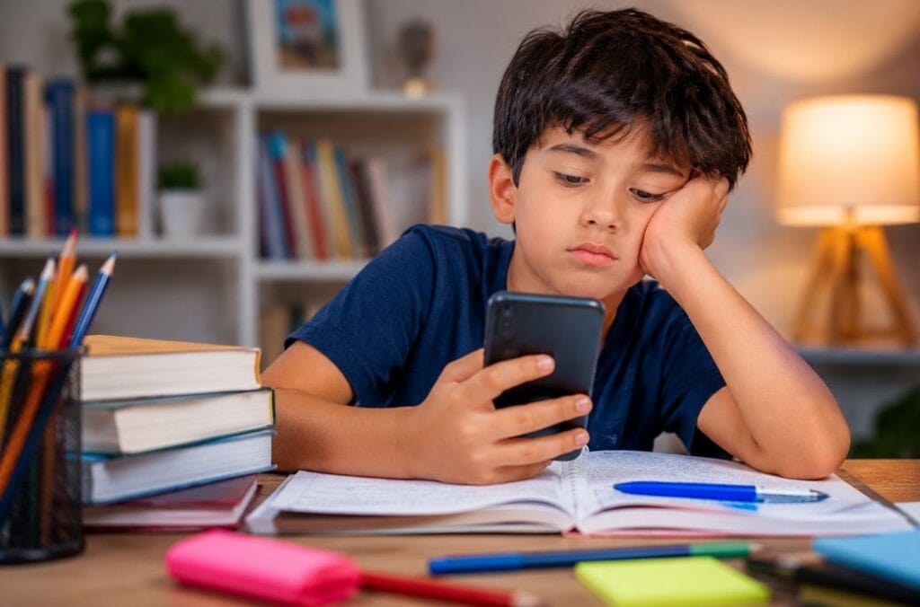 Child Concentration Problems in the Digital World 3 Child concentration problems caused by excessive smartphone use