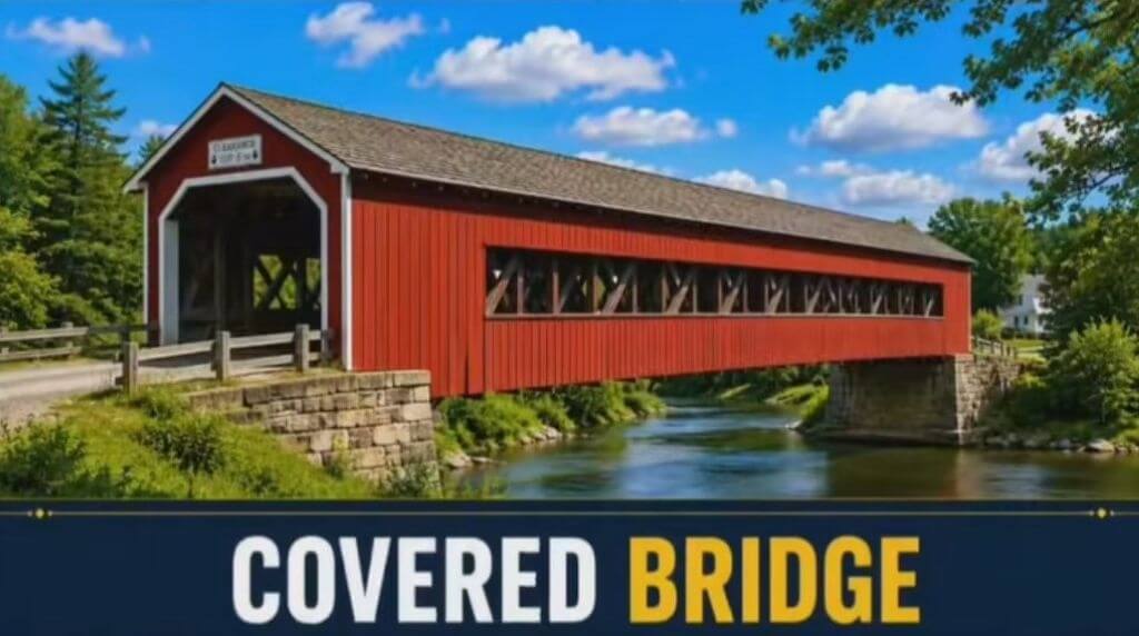 Types of Bridges For Students Learning 4 Covered Bridge