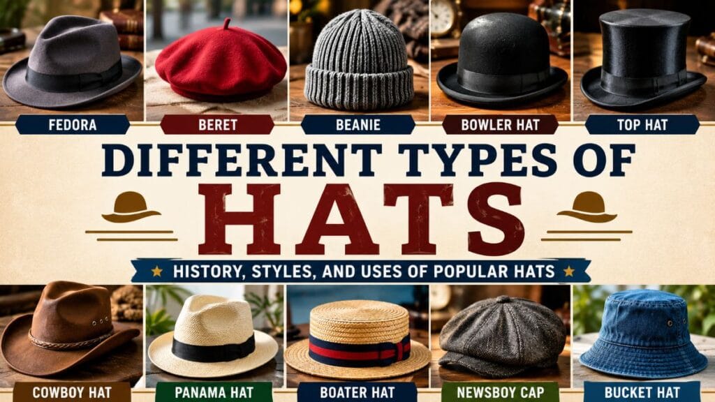 Different Types of Hats
