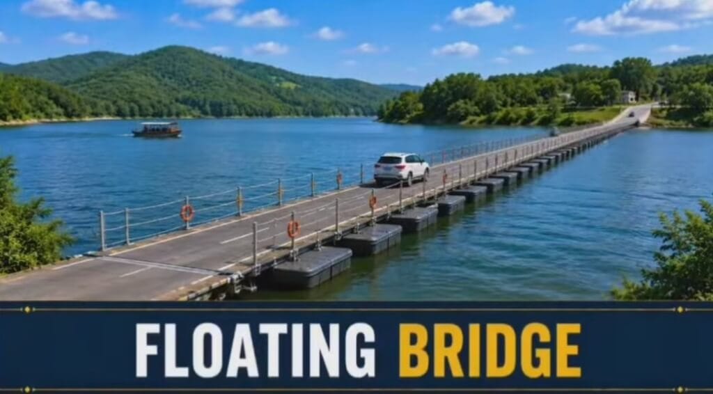 Types of Bridges For Students Learning 7 Type of Bridges - Floating Bridge